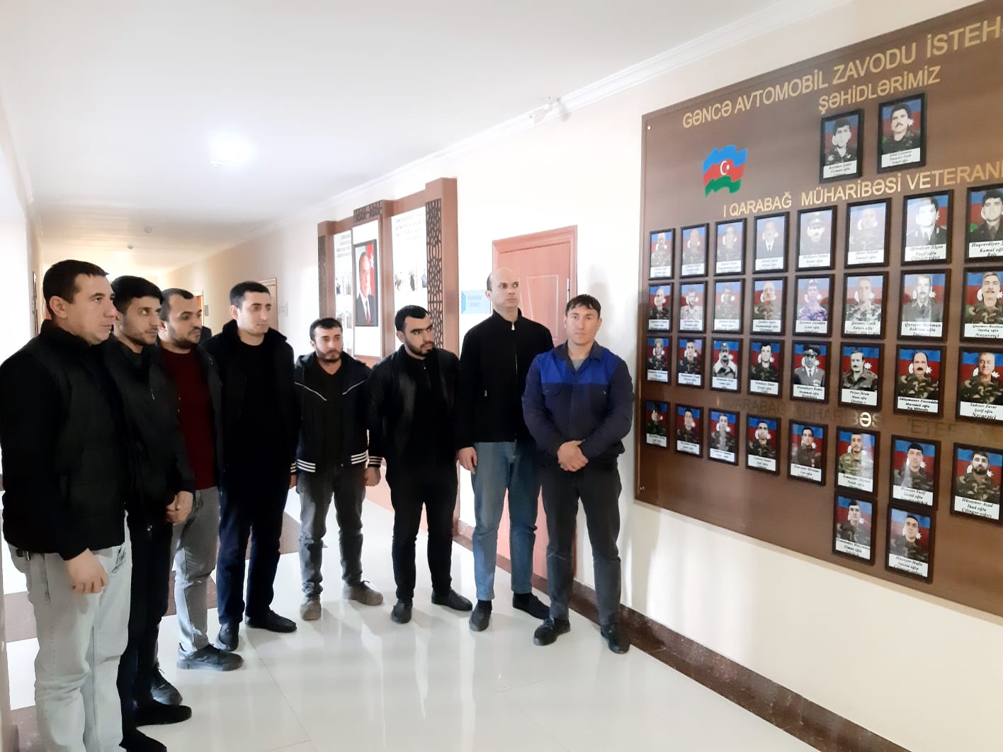 Gəncə avtomobil zavodunda Vətən müharibəsinin ildönümü ilə əlaqədar anım tədbiri keçirilib