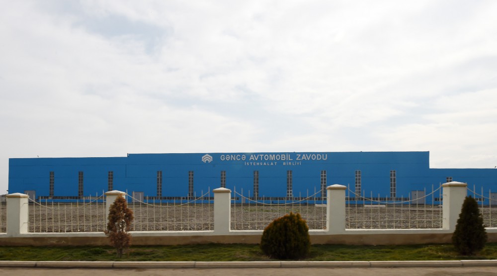 Zəfər günü Gəncə avtomobil zavodunda qeyd olunub