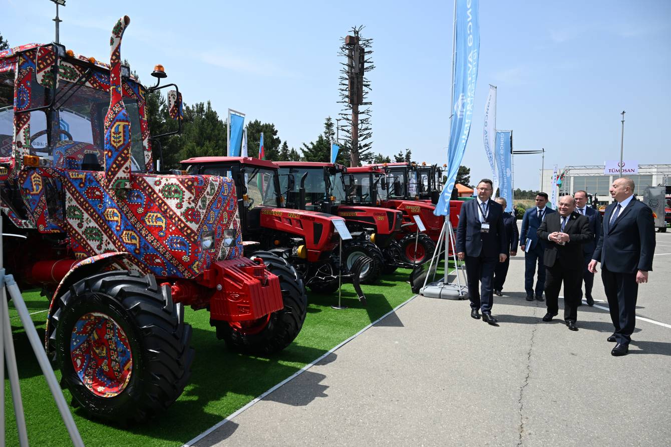 Gəncə avtomobil zavodu İB-i Azərbaycan Beynəlxalq Kənd Təsərrüfatı - “Caspian Agro” sərgisində iştirak edir