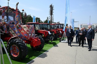 Gəncə avtomobil zavodu İB-i Azərbaycan Beynəlxalq Kənd Təsərrüfatı - “Caspian Agro” sərgisində iştirak edir