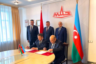 Gəncə avtomobil zavodu MAZ ilə böyük saziş imzaladı.